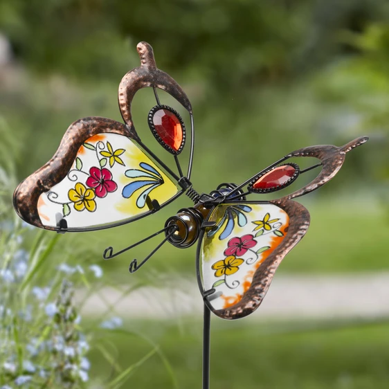 Butterfly Brilliance Decor Stake - image 1