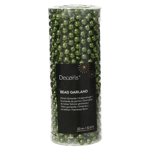 Decorative Bead Chain Garland - Pine Green - image 1