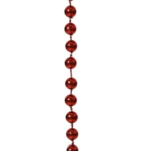 Decorative Bead Chain Garland - Oxblood Red - image 2