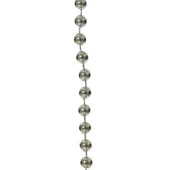Decorative Bead Chain Garland - Silver - image 2