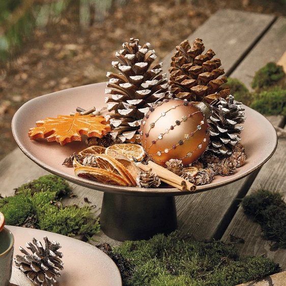 Decorative Frosted Pinecone Pack - Large Cones - image 2