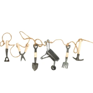 Decorative Garden Tool Garland - Gardening - image 3