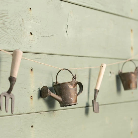 Decorative Garden Tool Garland - Hand Tools - image 1