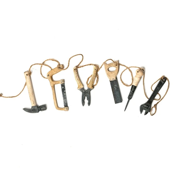 Decorative Garden Tool Garland - Toolbox - image 1