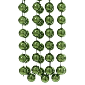 Decorative Large Bead Chain Garland - Pine Green - image 2