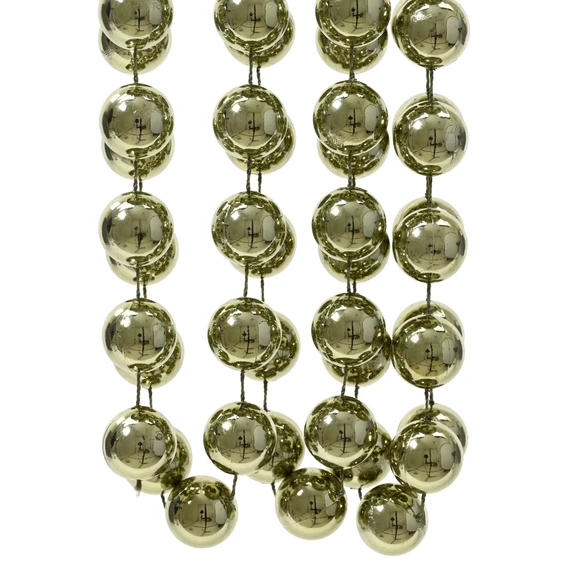 Decorative Large Bead Chain Garland - Rosemary Green - image 2