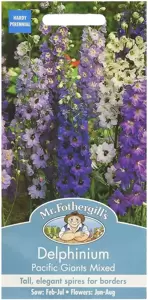 Delphinium Pacific Giants Mixed - image 1