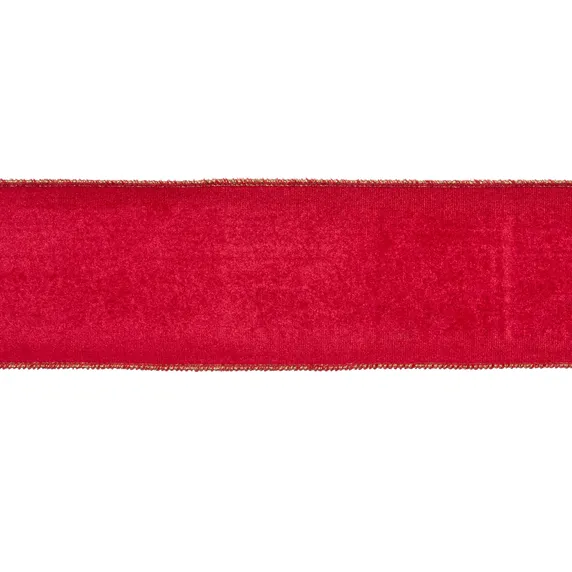 Deluxe Velvet Ribbon - Red