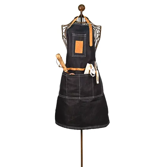 Denim Garden Apron - image 2