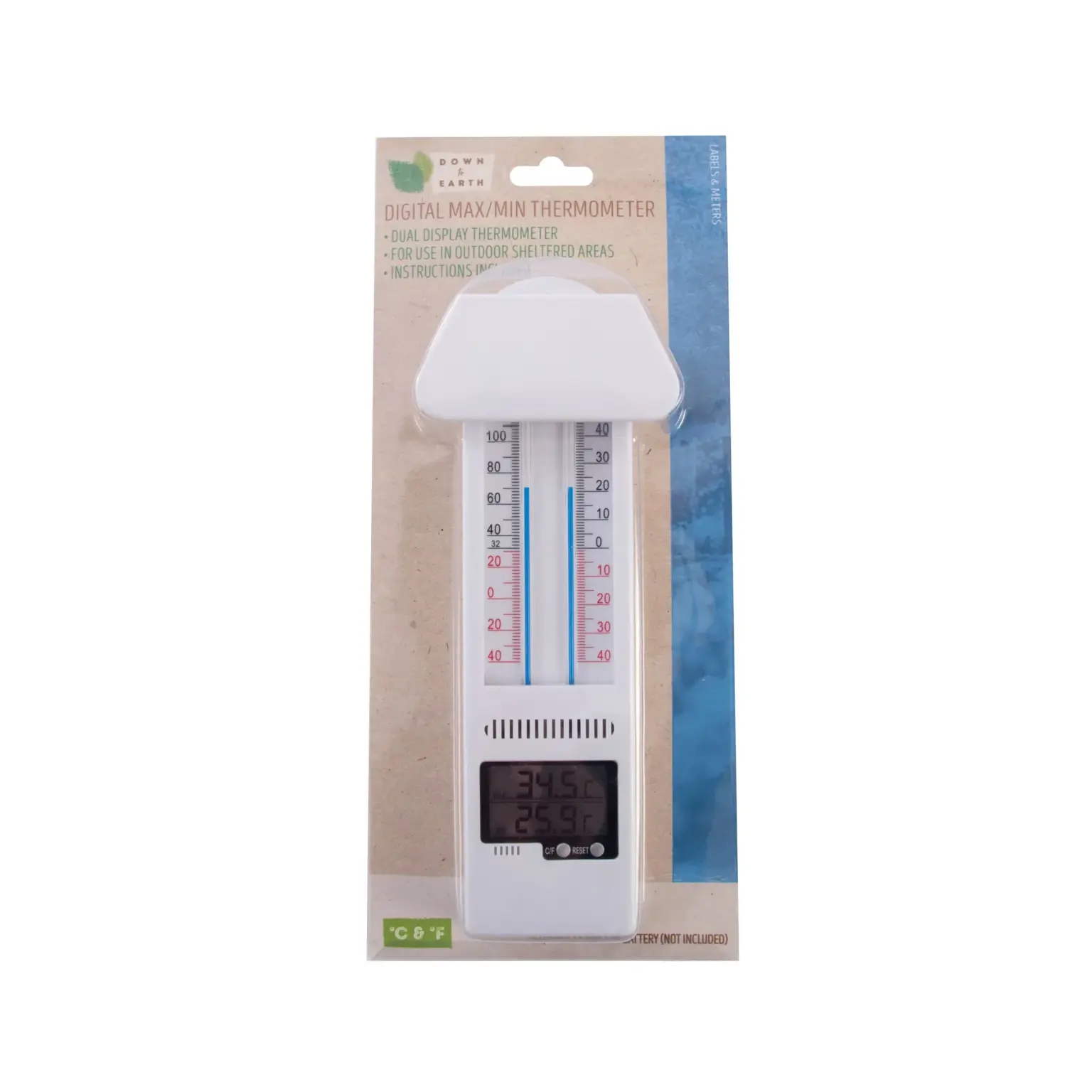 Digital Max/Min Thermometer - Cowell's Garden Centre | Woolsington