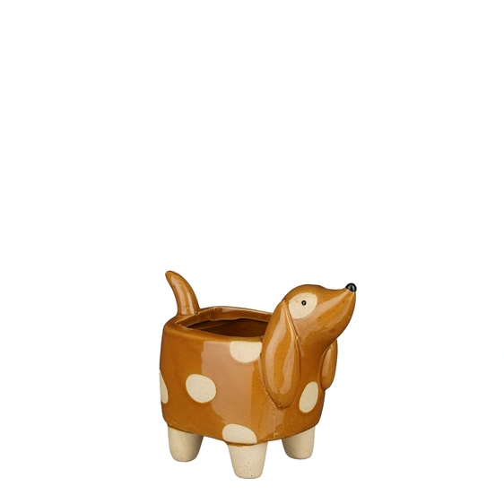 Dog Pot - Brown