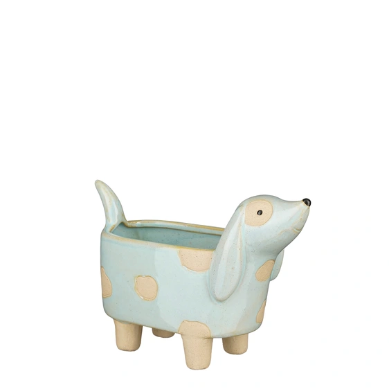 Dog Pot - Light Blue