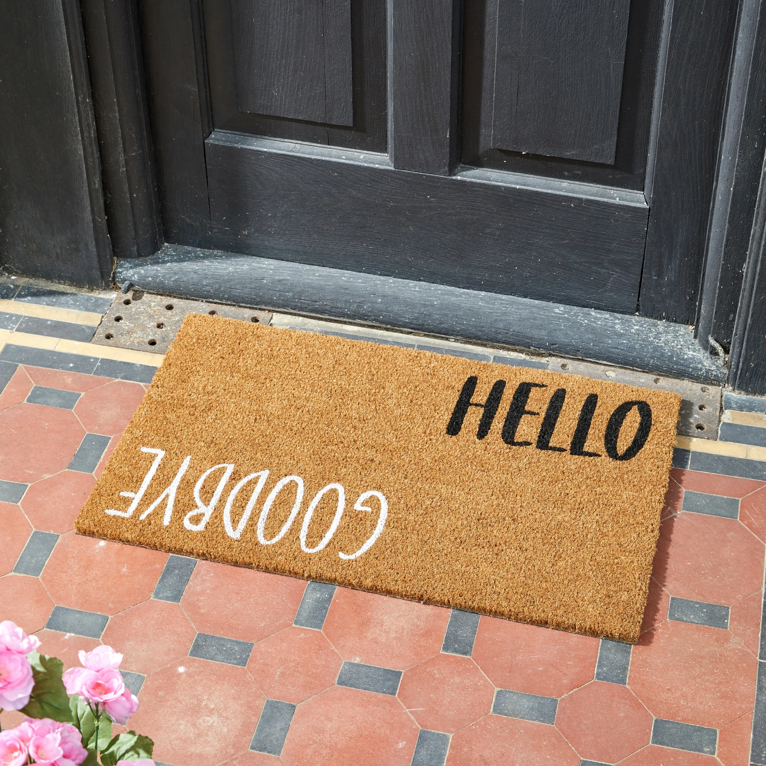 Doormat Hello & Goodbye Cowell's Garden Centre Woolsington