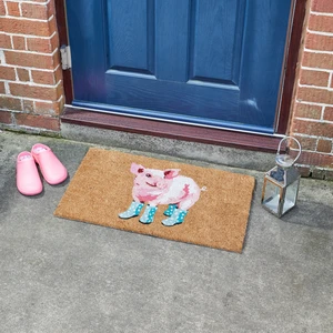 Doormat - Pig in Wellies