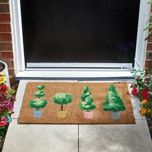 Doormat - Topiary Pots