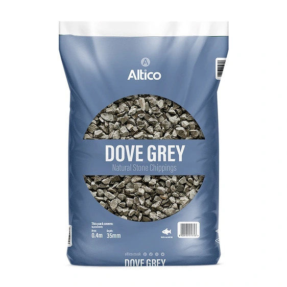 Dove Grey Natural Stone Chippings - image 4