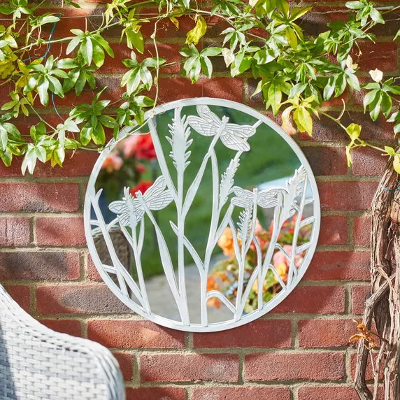 Dragonfly Garden Mirror