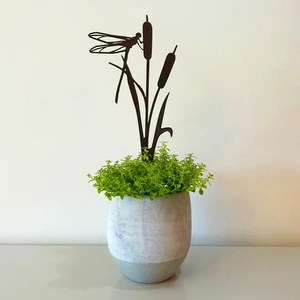 Dragonfly Pot Stem