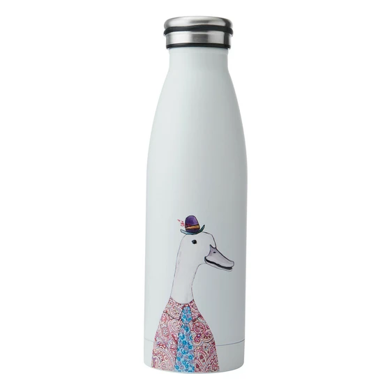 Duck Print Water Bottle