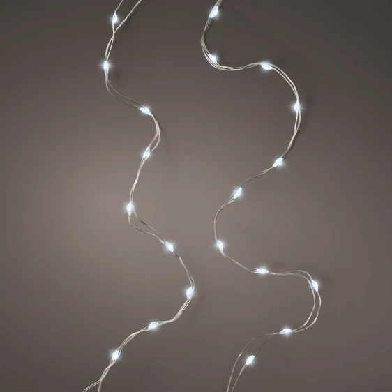 Durawise Micro LED Twinkle Lights - Cool White (100 lights) - image 1