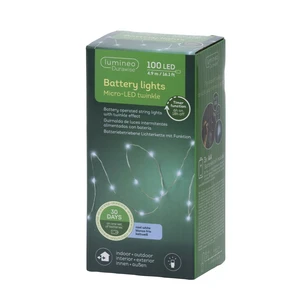 Durawise Micro LED Twinkle Lights - Cool White (100 lights) - image 2