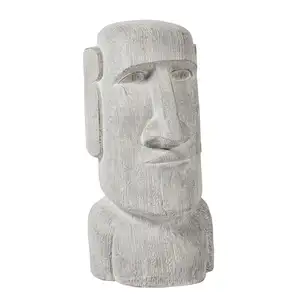 Easter Island Head Garden Sculpture - image 2