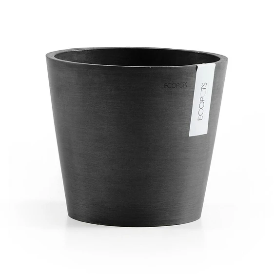 Ecopots Amsterdam - Black 20cm - image 1