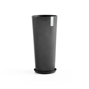 Ecopots Amsterdam High - Black 70cm