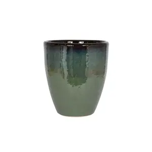 Eden Mermaid Green Tall Planter Ø27cm - image 3