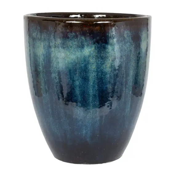 Eden Midnight Blue Tall Planter Ø27cm