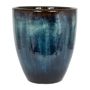 Eden Midnight Blue Tall Planter Ø20cm