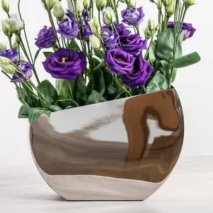 Eclipse Mirrored Vase - Small
