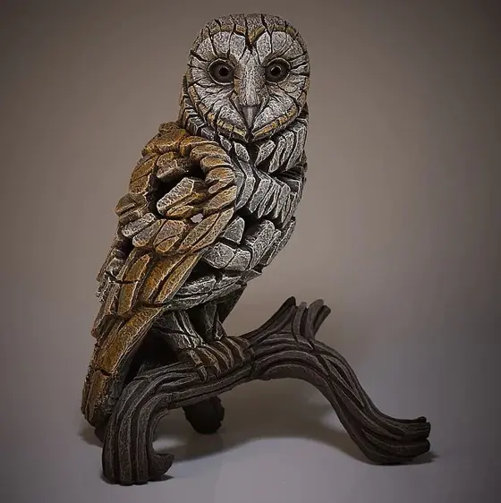 Edge Sculpture Barn Owl - image 1