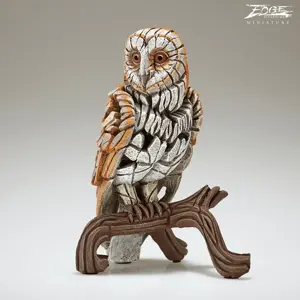 Edge Sculpture Barn Owl Miniature - image 2