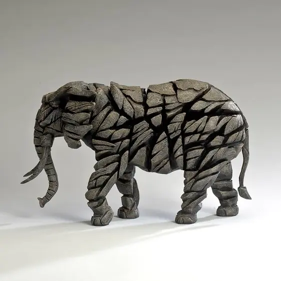Edge Sculpture Elephant - Mocha - image 1