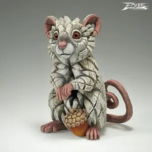 Edge Sculpture Field Mouse - White - image 1