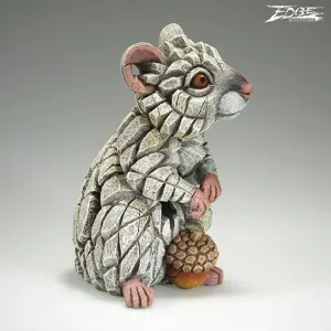 Edge Sculpture Field Mouse - White - image 2