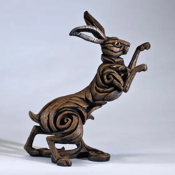 Edge Sculpture Hare - Brown - image 1