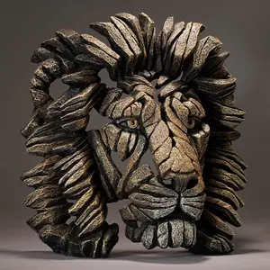 Edge Sculpture Lion Bust - Savannah - image 3