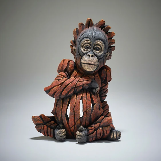 Edge Sculpture Orangutan Baby