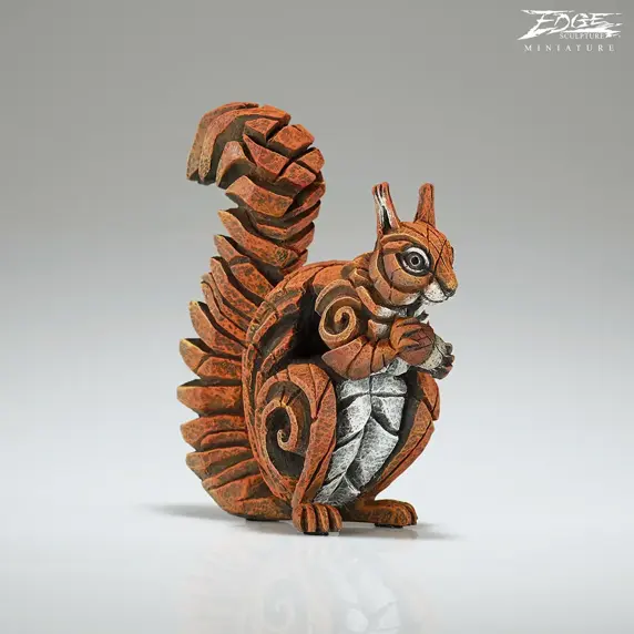Edge Sculpture Red Squirrel Miniature - image 1