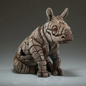 Edge Sculpture Rhinoceros Calf