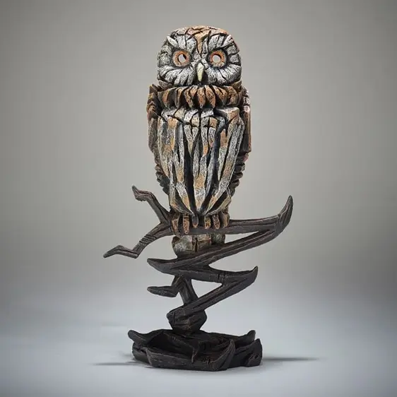Edge Sculpture Tawny Owl - image 1