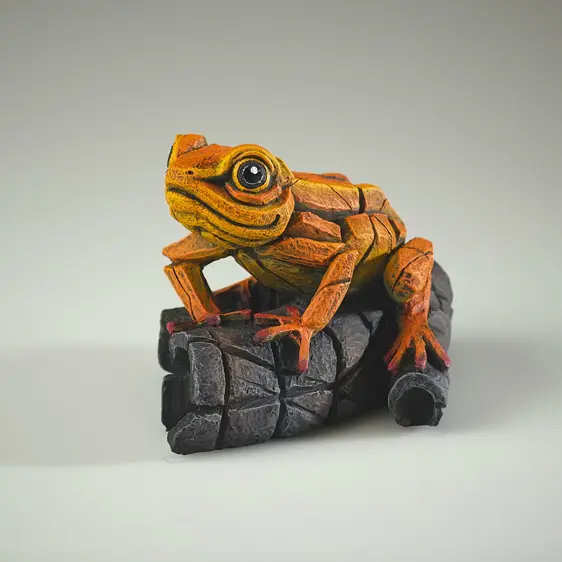 Edge Sculpture Tree Frog - Orange - image 1