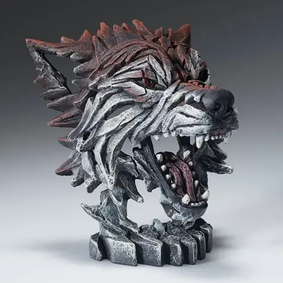 Edge Sculpture Wolf Miniature