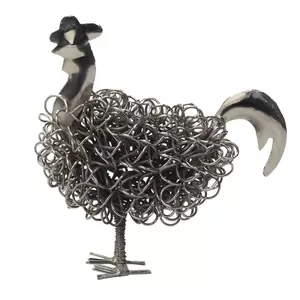 Wiggle Rooster Figurine