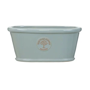Edwardian Green Trough Planter