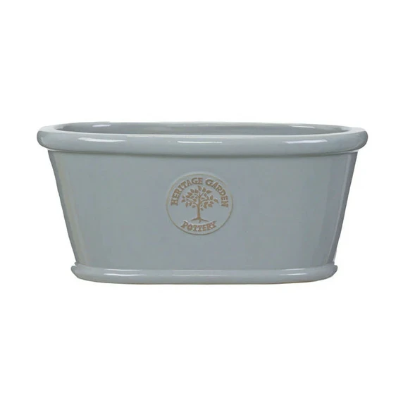 Edwardian Grey Round Trough Planter 56cm