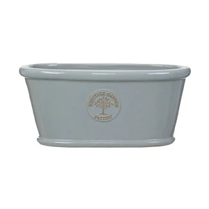 Edwardian Grey Trough Planter