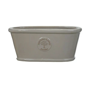 Edwardian Taupe Trough Planter